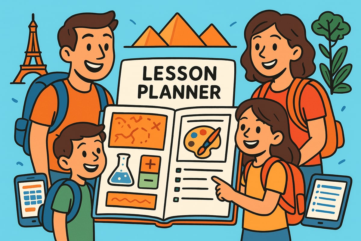 Step-by-Step Guide: Building Your Worldschool Lesson Planner