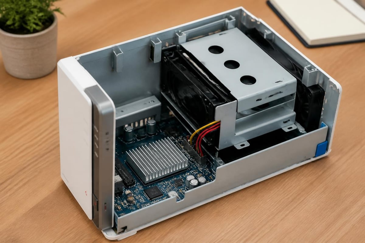 DS223j hardware components