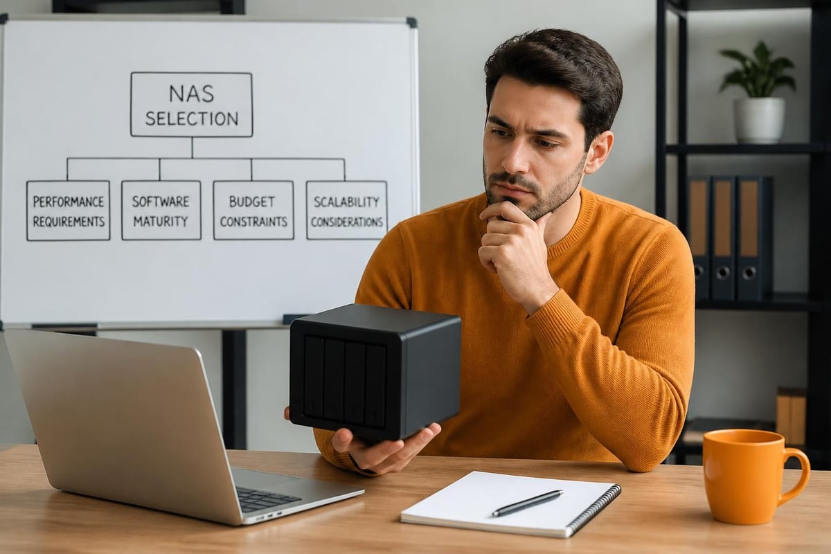 NAS device selection criteria