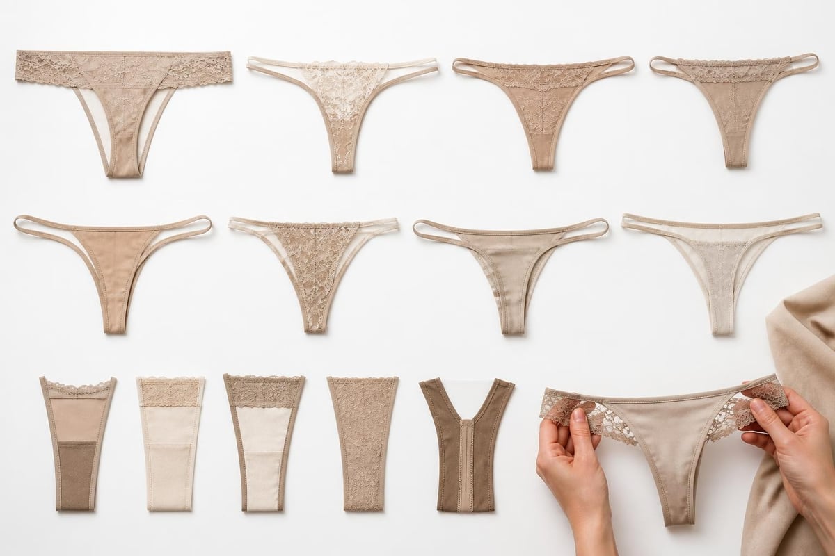 Thong comfort features