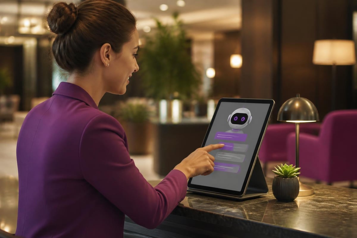Guest service automation workflow