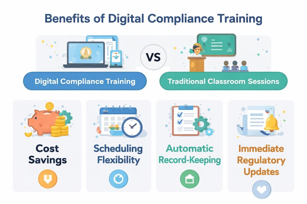 Benefits of online compliance training