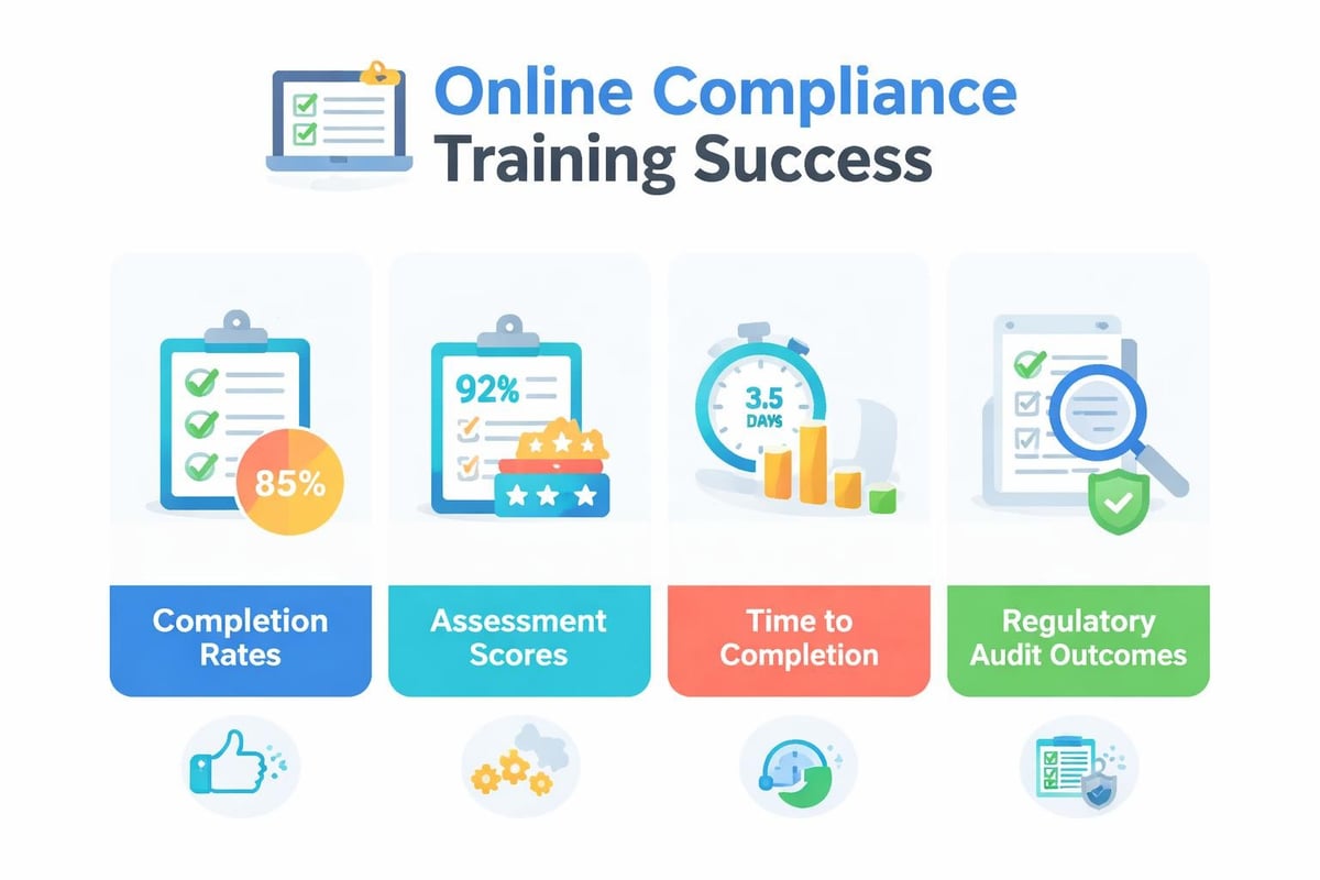Compliance training metrics