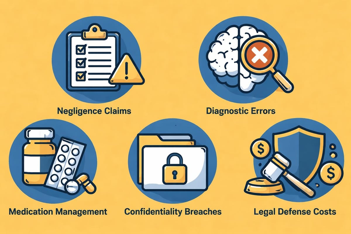 Professional indemnity insurance components