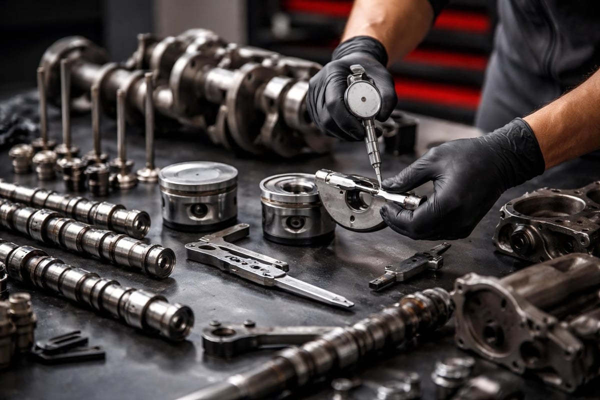 Engine overhaul inspection process