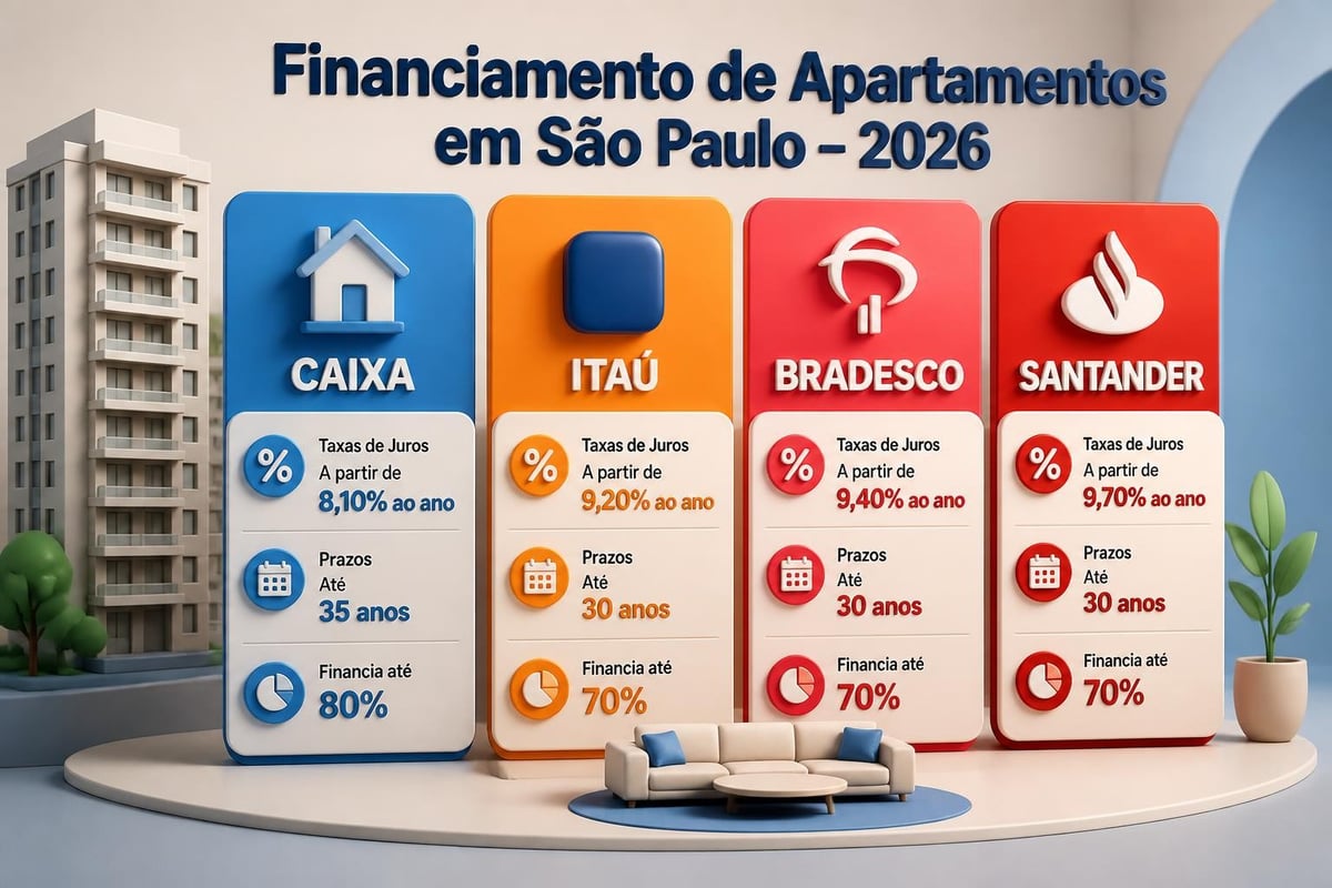 Comparação entre instituições financeiras