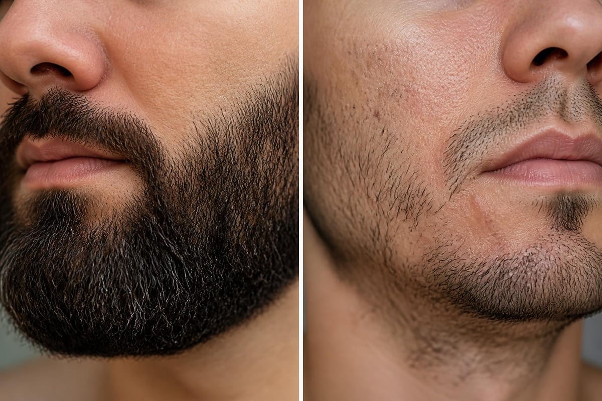 Beard care impact on follicle health