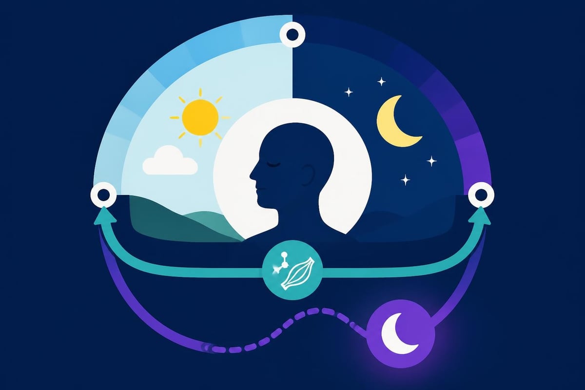 Sleep cycle support timeline