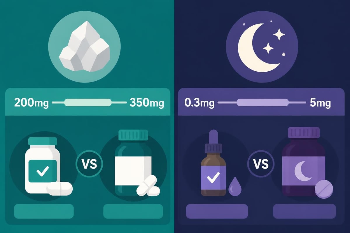 Safe supplementation parameters