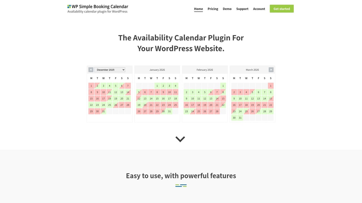7 Essential WP Reservation Plugin Picks for 2026 - WP Simple Booking Calendar