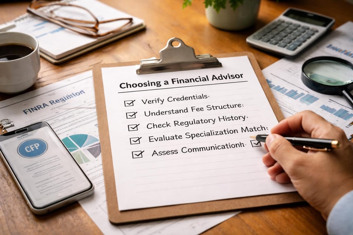 Advisor selection process