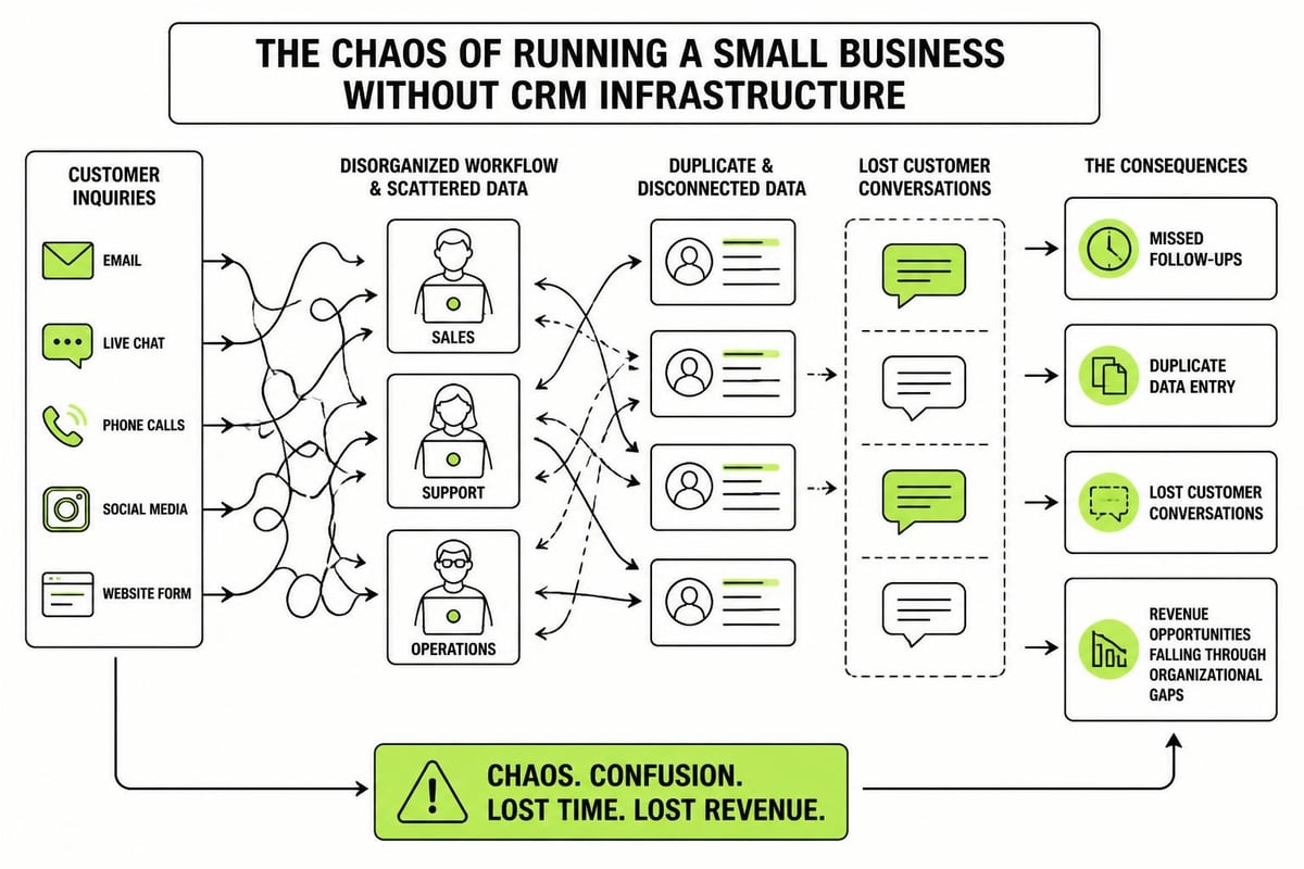 Business problems without CRM