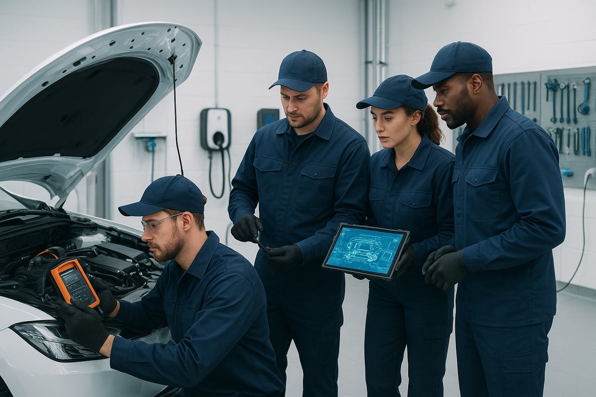 Essential Skills and Competencies for European Auto Technicians in 2026