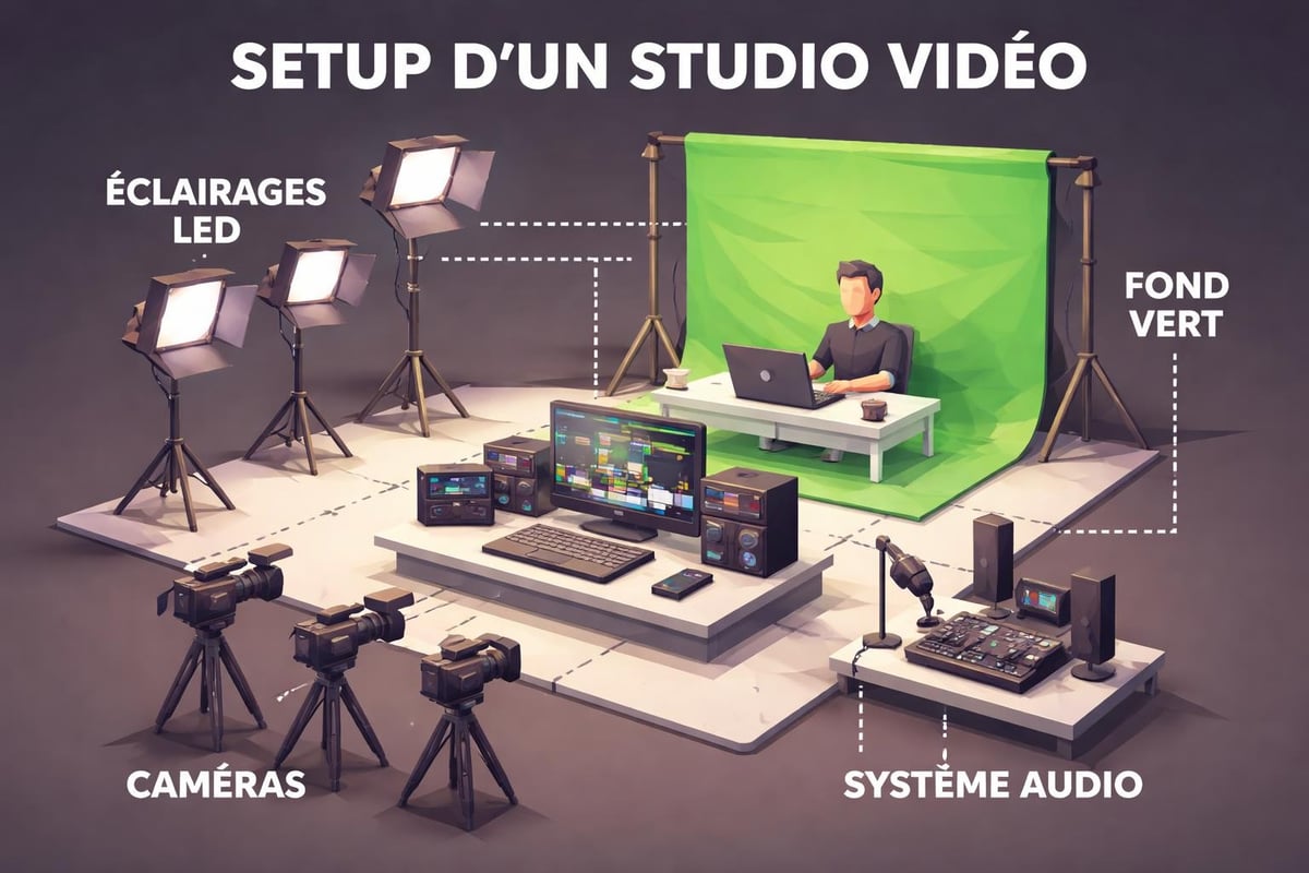 Configuration technique studio video
