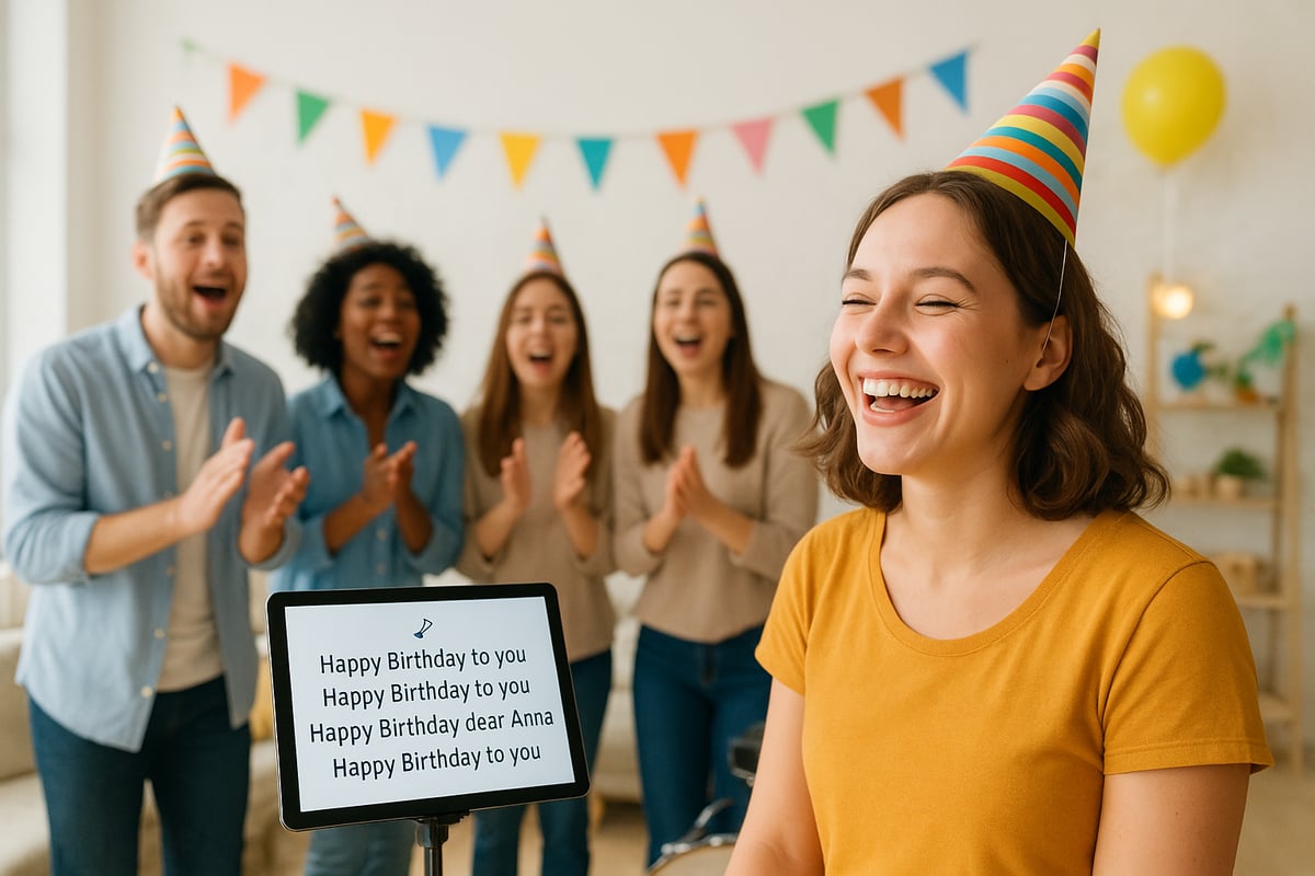 Kreative Ideen Für Geburtstagslieder Mit Namen 2026