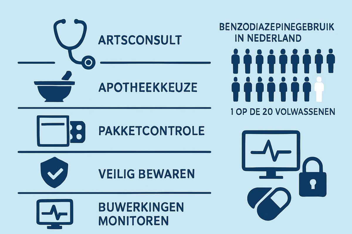 Stappenplan: Veilig en Verantwoord Lorazepam Kopen