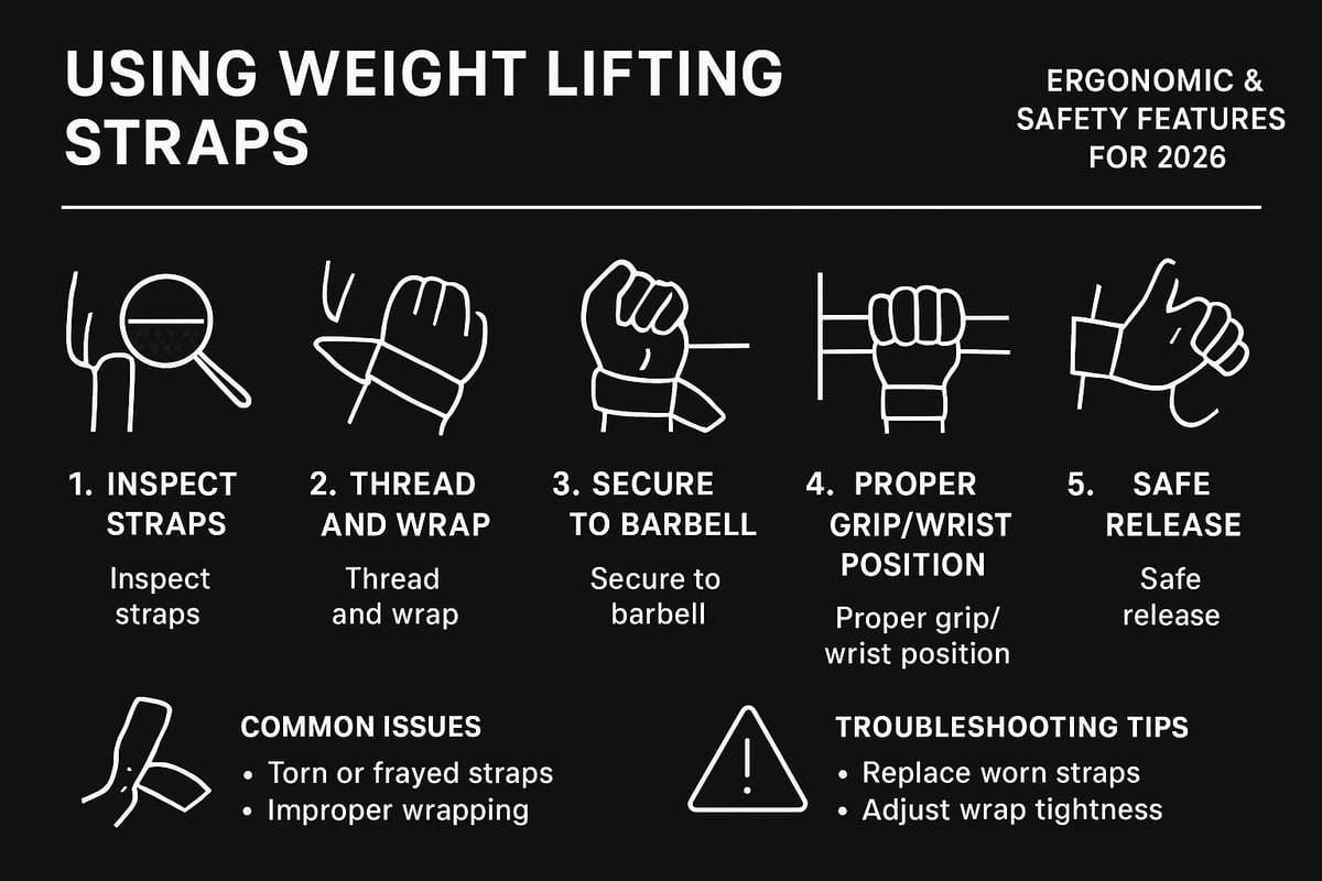 Step-by-Step Guide: How to Use Weight Lifting Straps for Wrist Support
