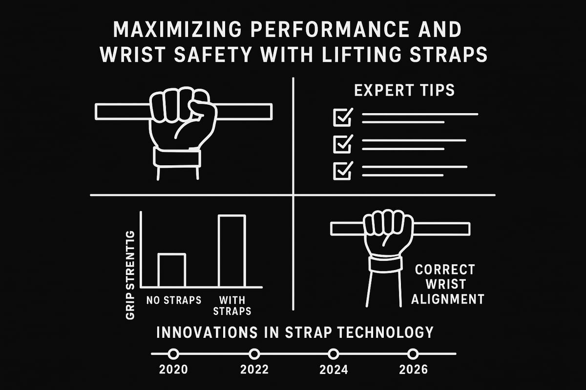 Maximizing Performance and Wrist Safety with Lifting Straps: Expert Tips