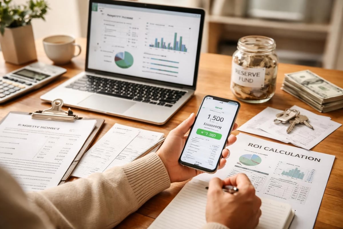 Property financial dashboard
