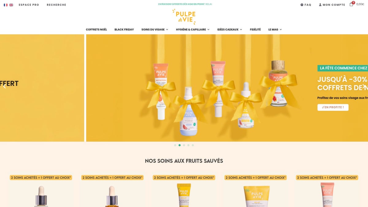 9 Meilleurs Cosmétiques Bio Français à Découvrir en 2025 - Pulpe de Vie – Masque Hydratant “Sucré Frappé”