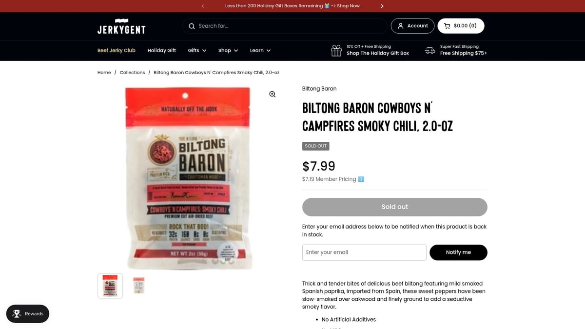 7 Must-Try Best Biltong Picks in New Zealand for 2026 - Biltong Baron Cowboys & Campfires