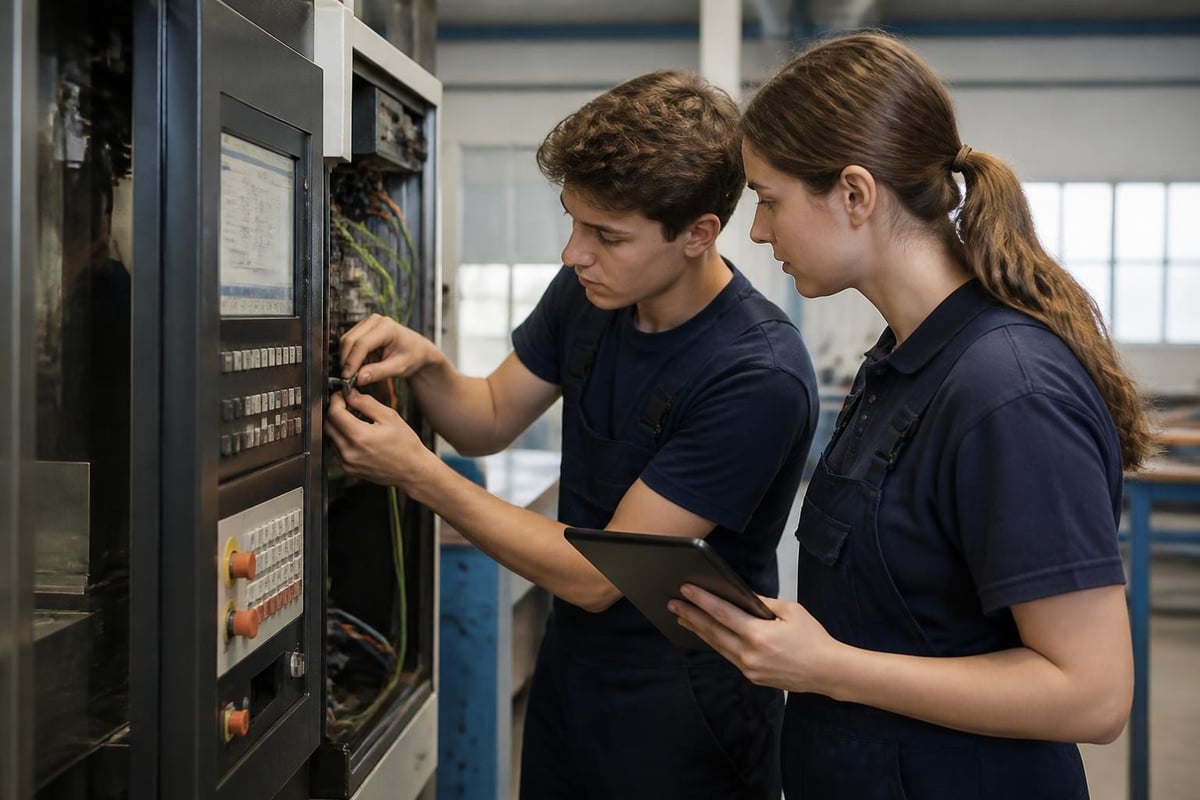 Digitale Kompetenzentwicklung in technischen Ausbildungsberufen
