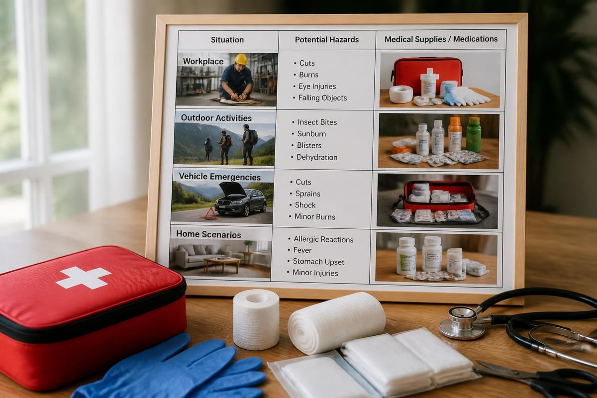 Environment-specific first aid considerations