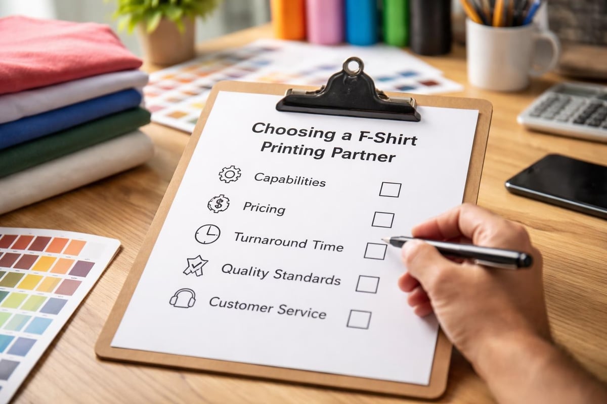 Vendor selection criteria