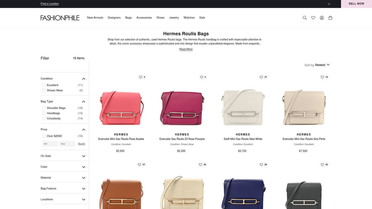 7 Hermes Bag Crossbody Styles to Elevate Your Look in 2026 - Hermes Roulis Bag
