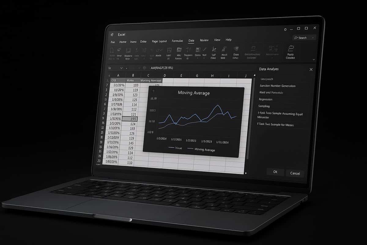 Step-by-Step: How to Calculate Moving Average in Excel (2026)
