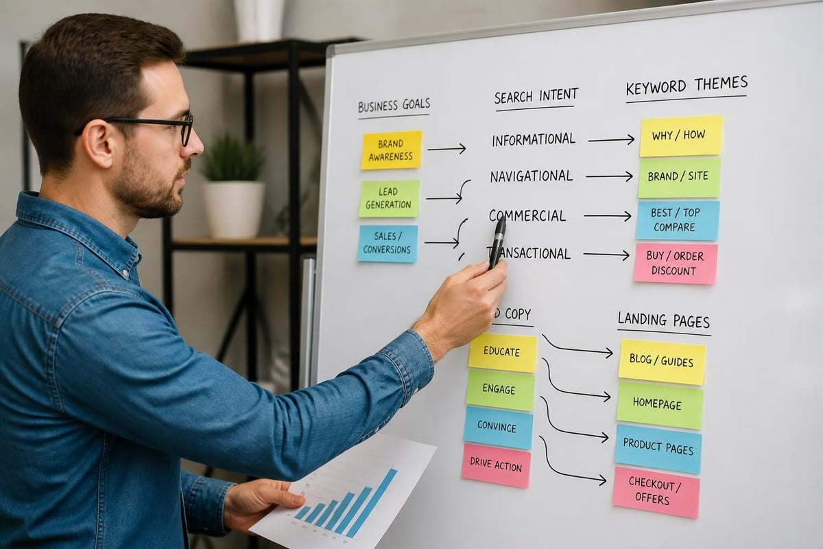 Paid search campaign structure