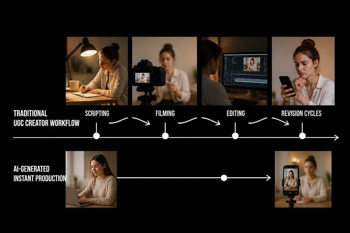 UGC video production workflow