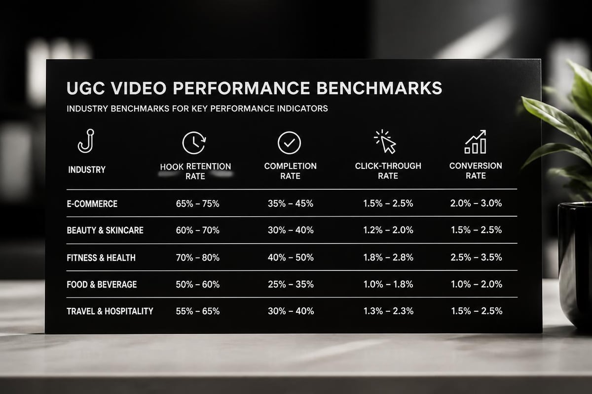 Video performance metrics