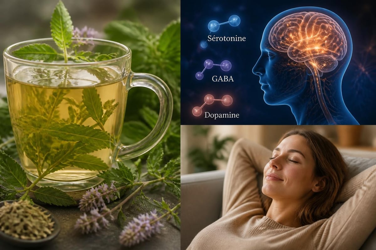 Mécanismes apaisants de la verveine