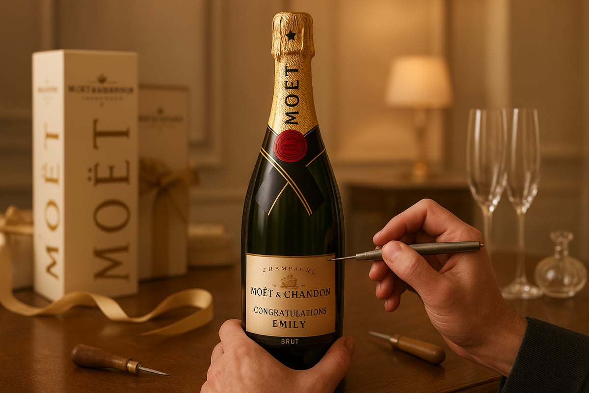 Step-by-Step Guide: How to Order Personalised Moët Champagne
