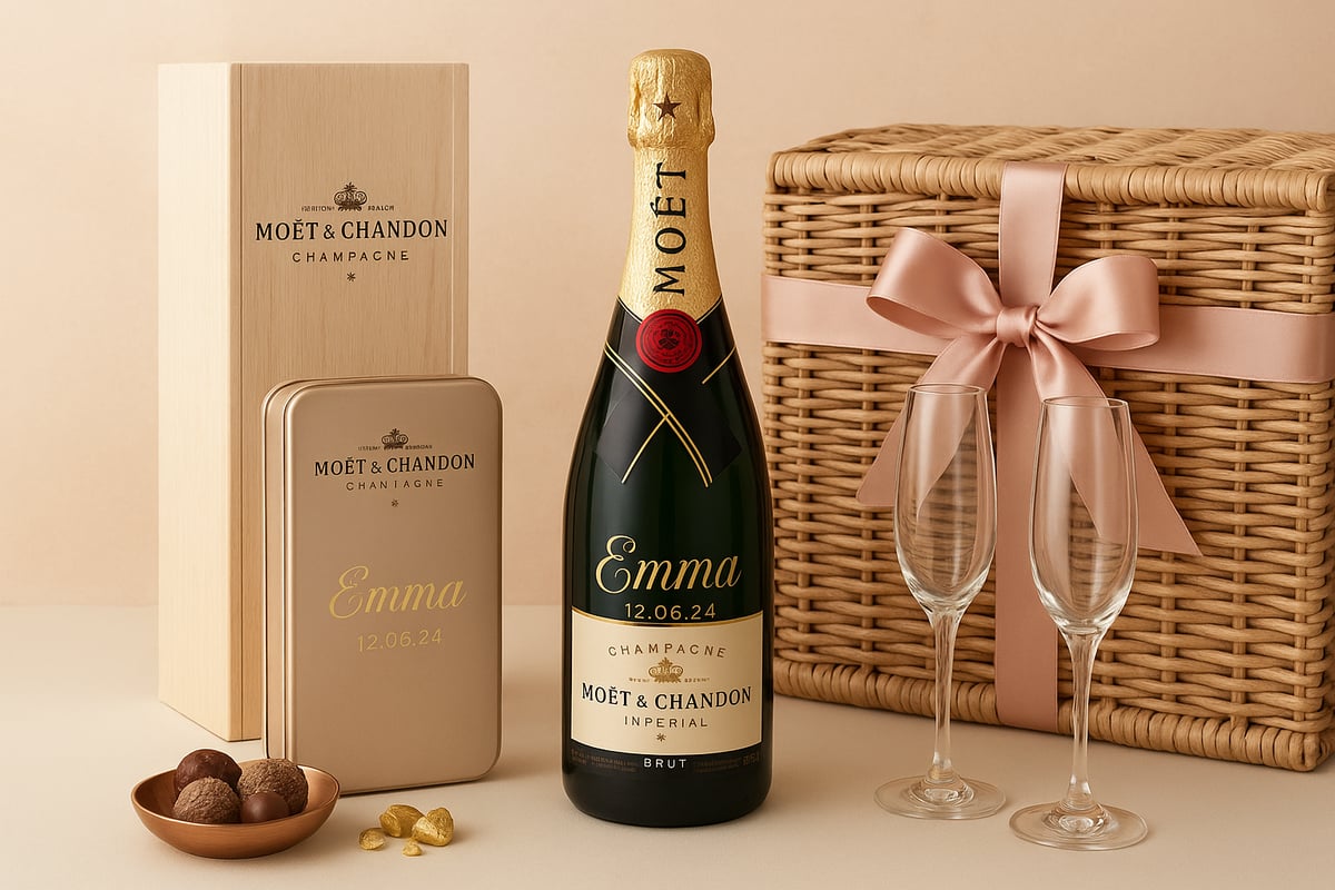 Personalised Moët Champagne: What Can You Customise?