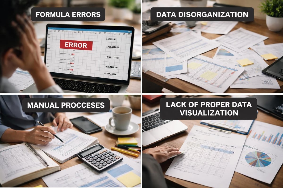 Common Excel challenges in business