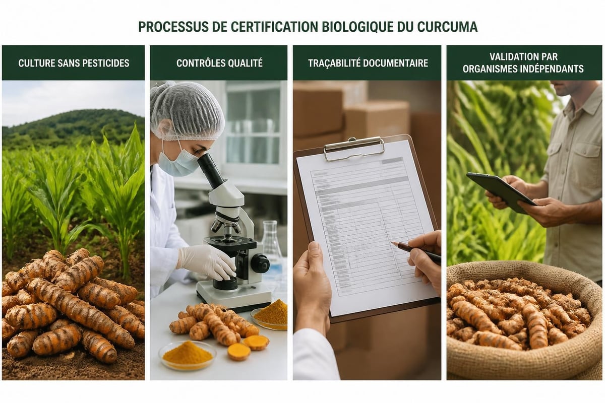 Certification bio curcuma