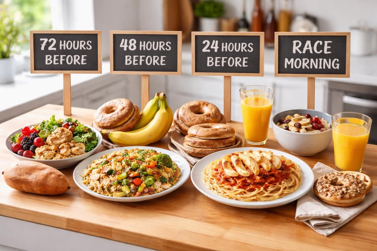 Sprint tri race week nutrition