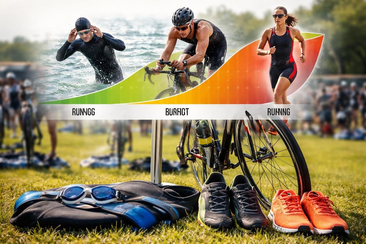 Sprint triathlon pacing strategy