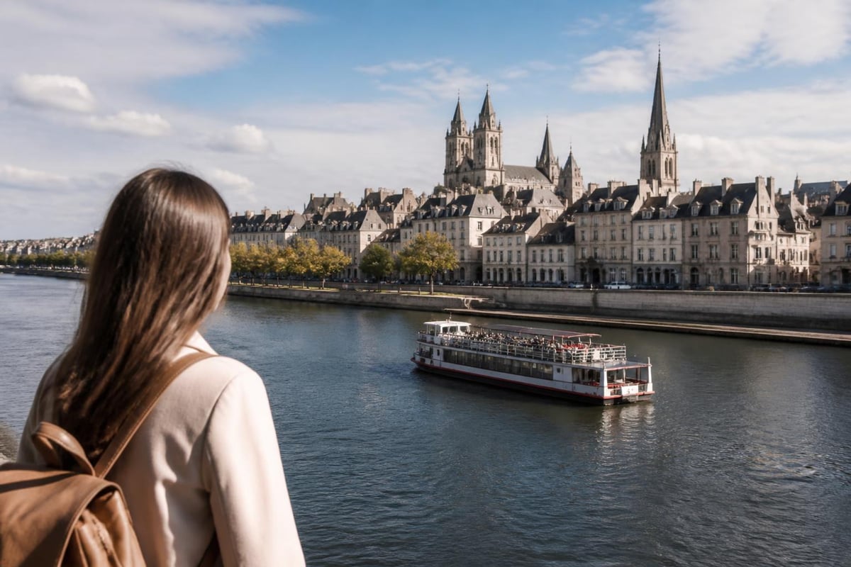 Transportation network connecting Tours to Loire châteaux