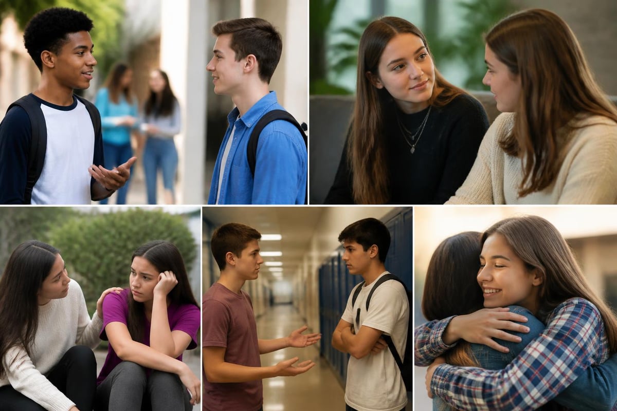 Social skills development stages