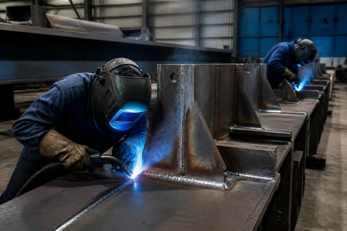 Structural welding assembly