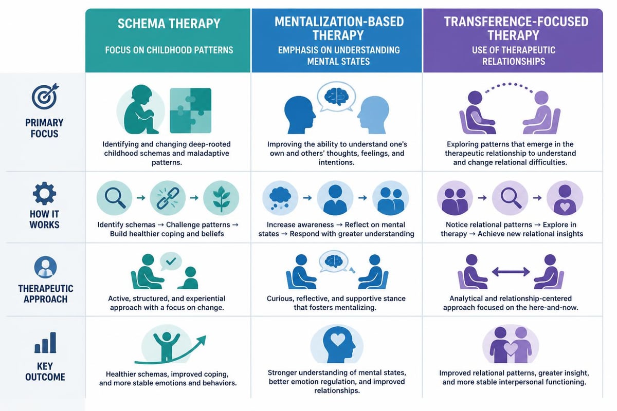Therapy approach comparison