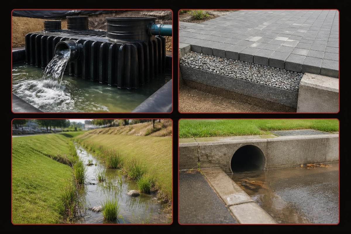 Sustainable drainage components