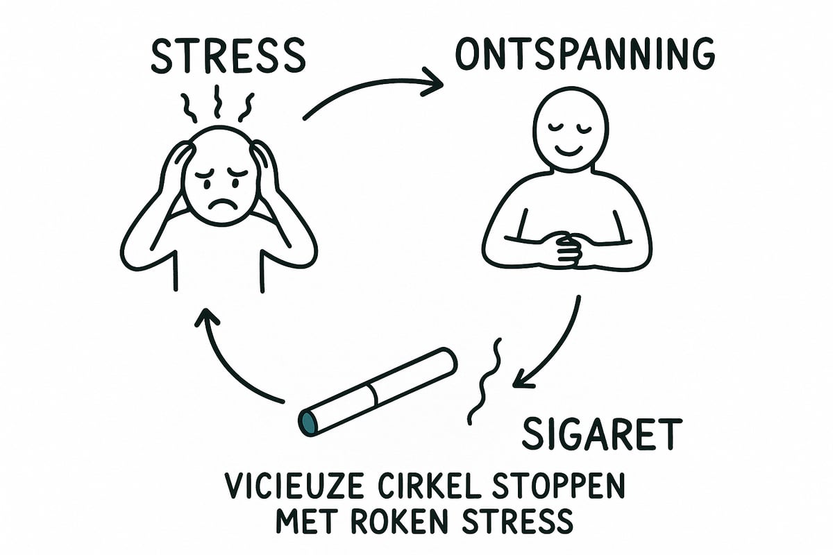 De Stress/Nicotine-Loop: Waarom Roken Geen Oplossing Is