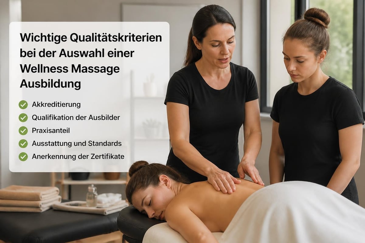 Qualitätskriterien Ausbildung