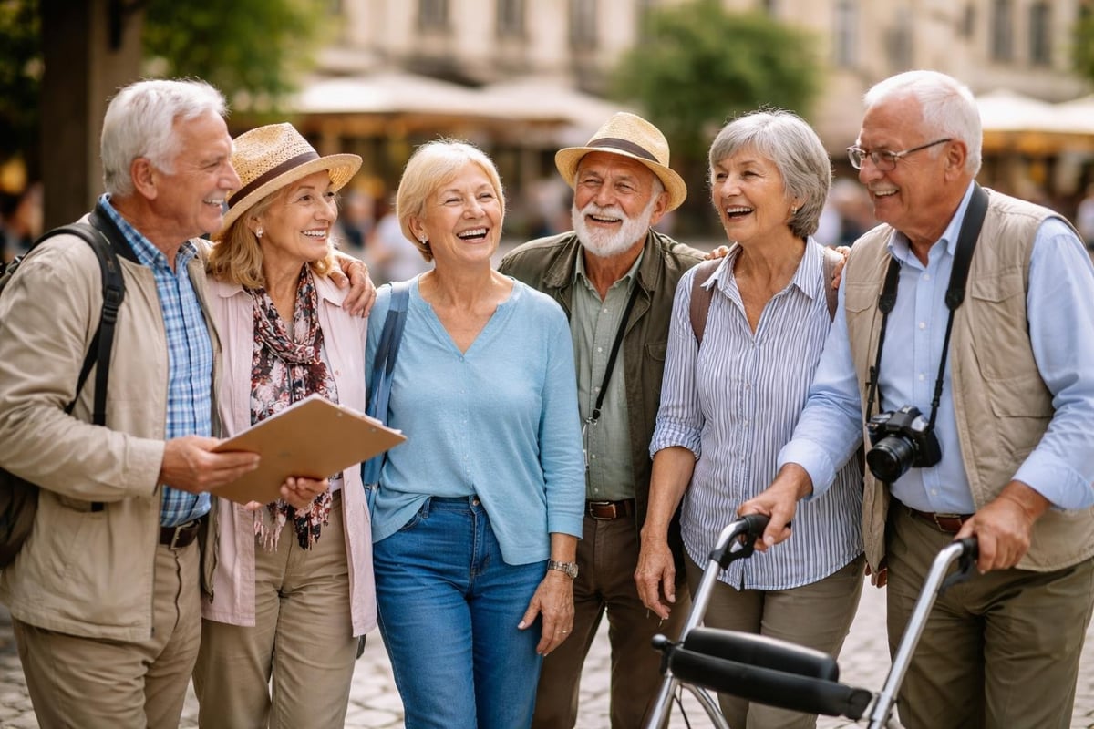 Small group senior tour benefits
