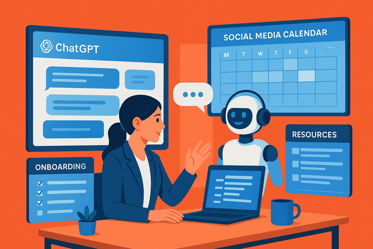 Seven essential coaching workflow automation concepts illustrated digitally