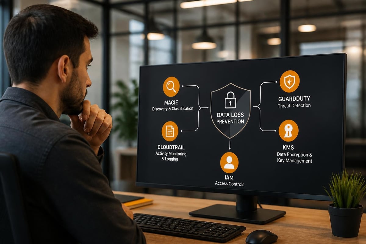 AWS data loss prevention architecture